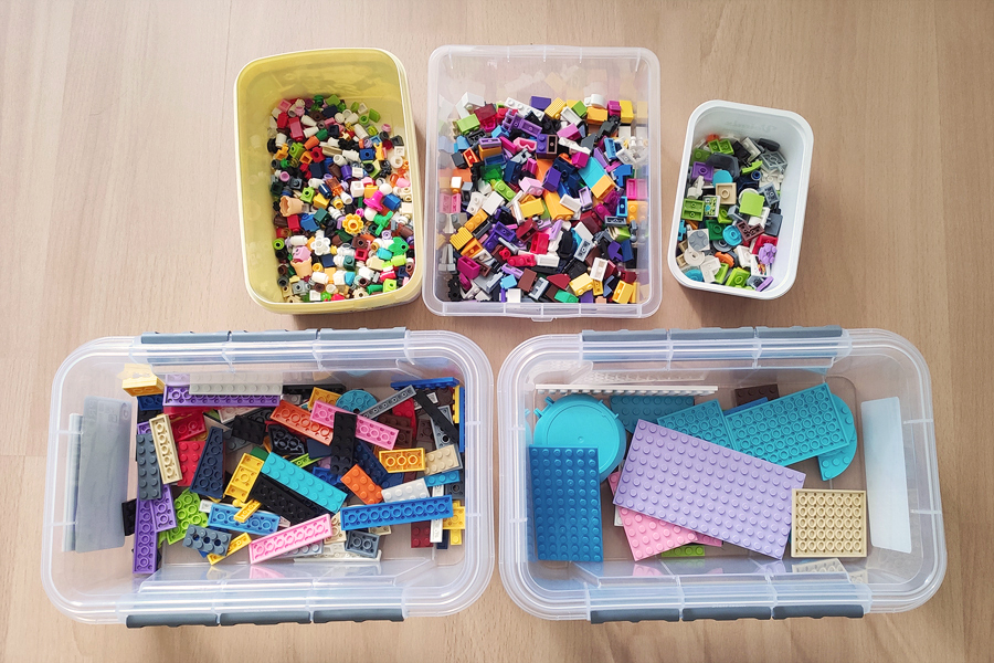 Legode sorteerimine