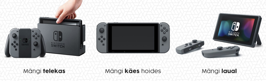 Nintendo Switch võimalused